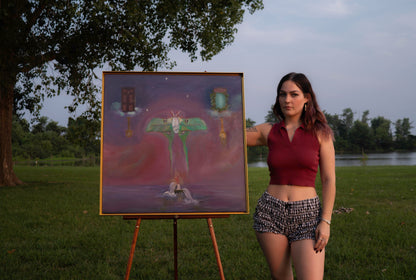 SOLD. “Til the hour runs dry” By Isabella Empey.